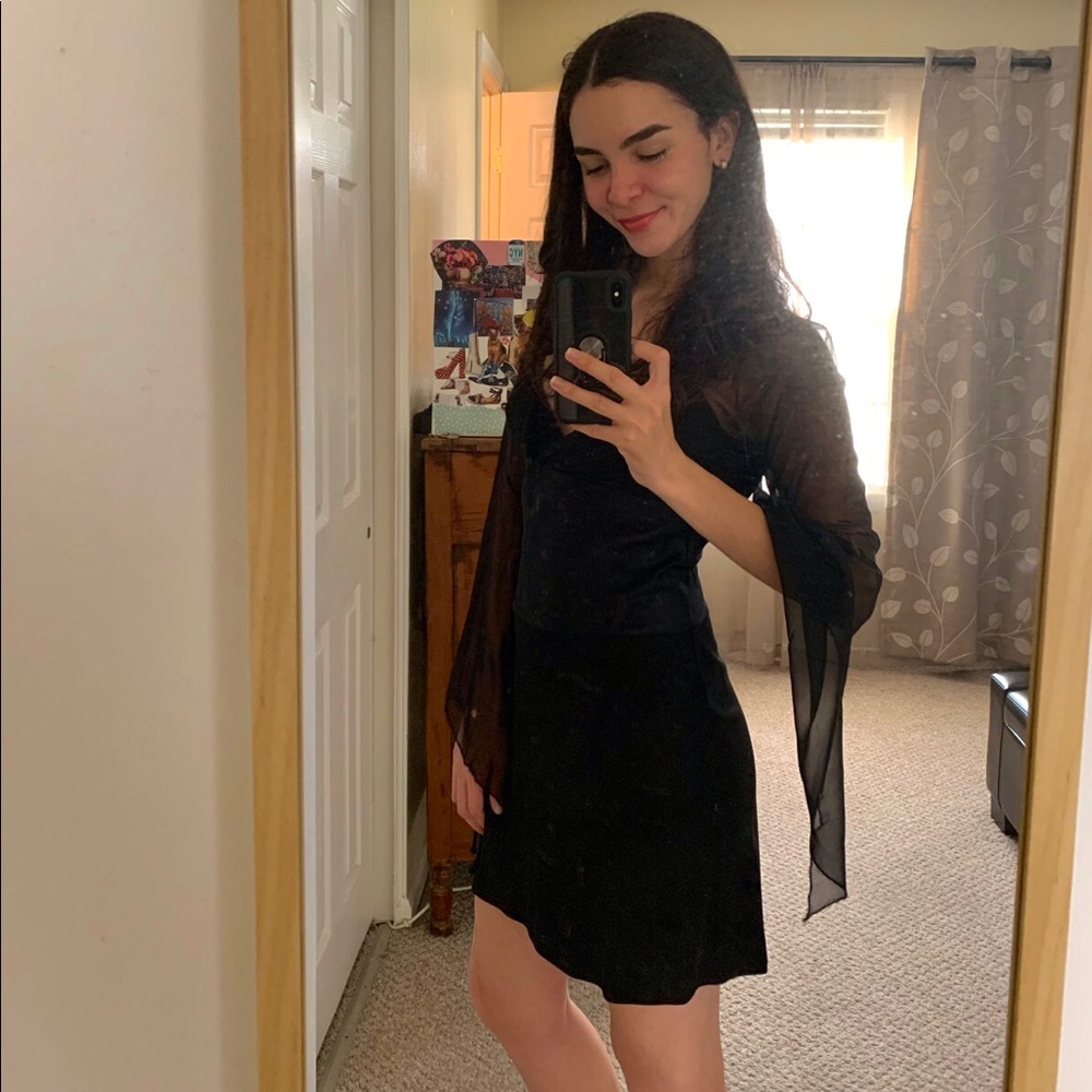 bebe Black Dress